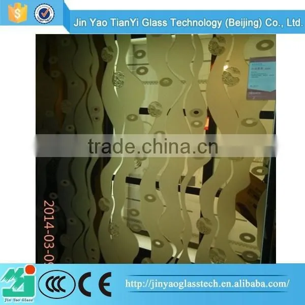 33-19mm Acid Etched Glass for Door photo-6