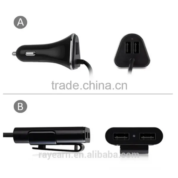 REYON New Model 4 Usb 9.6A Multi Usb Port Car Charger for Iphone,Ipad ,tablet,samsung photo-5