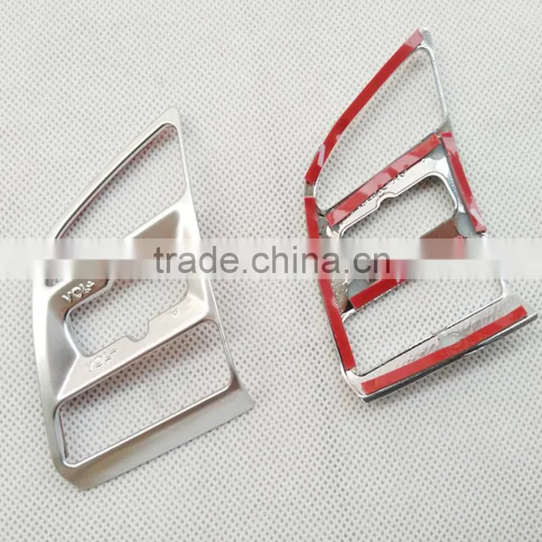 Auto Accessories ABS Chrome Steering Wheel Trim For HYUNDAI TUCSON TL 2015 2016 photo-2