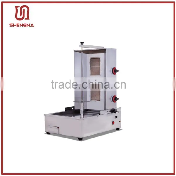 2016 Gas Doner Kebab Shawarma Machine Factory
