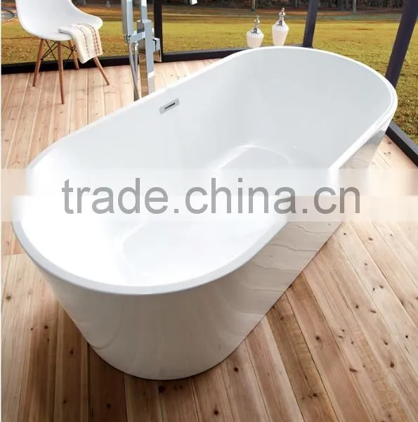 CE &CUPC Solid Surface Resin Stone Bathtub