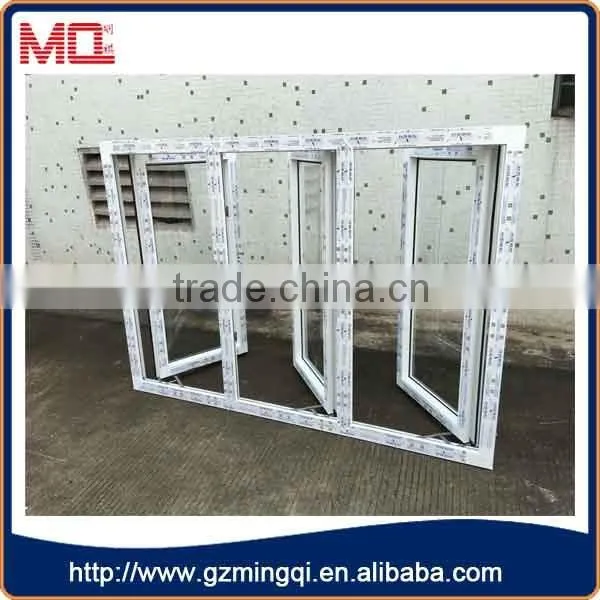 3 Panel Triple PVC Open Inside Casement Window Design for Home photo-5