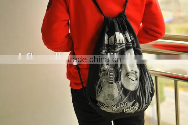 Magic Design Nylon Drawstring Bag