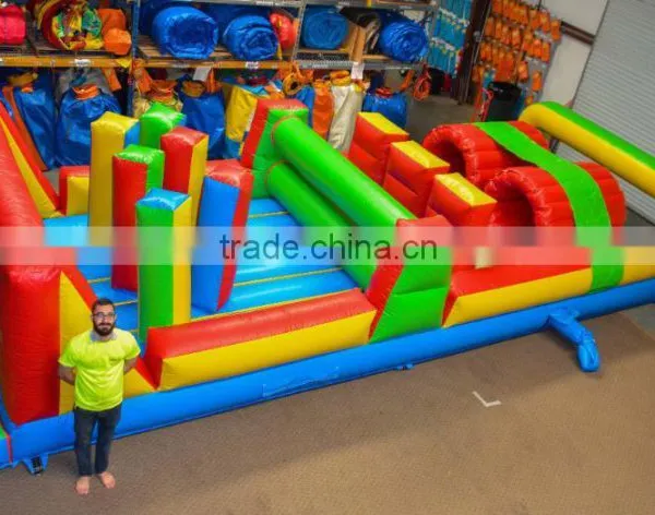 30ft Long Backyard Inflatable Adult Obstacle Course Equipment for Sale photo-2