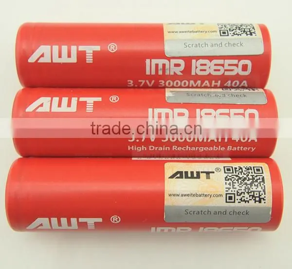 AWT 18650 40A 3000mah 18650 TC 100W Mod Smart Mod Vape Mod Vapor Mod e Cig Box Mod Vape Mod 150w New Vapor Mod Vape Gemini Rta photo-3