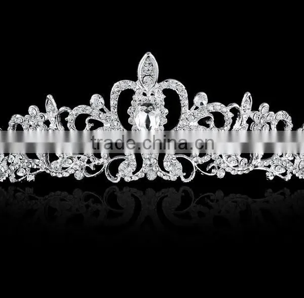 Adult Crown And Tiara,Princess Rhinestone Crown For Prom,Bridal Tiara Wedding Crown