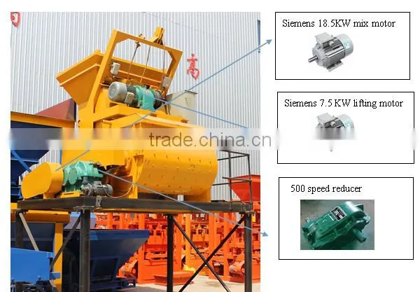 China JS500 Stand Mixer/brand New Cement Mixer