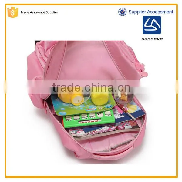 China Factory New Product Stylish Hello Kitty Girl School Trolley Bag Supplier's Choice photo-4