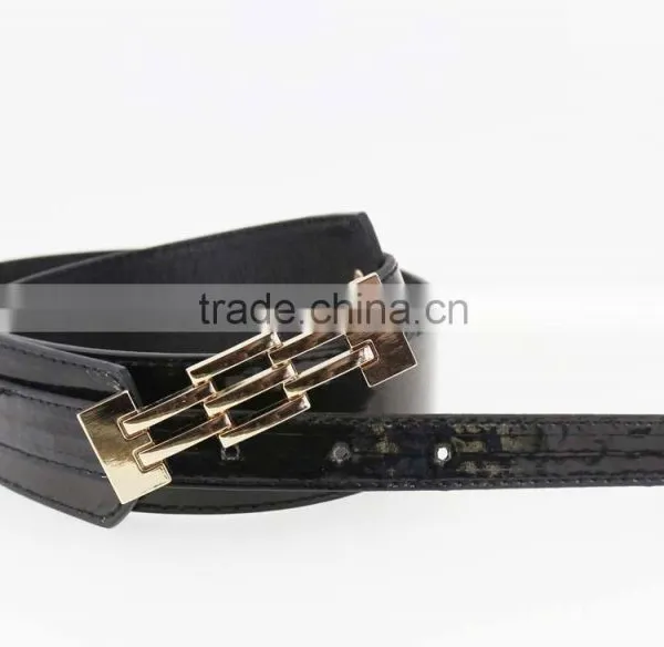 2015 New Fashion Women Accessories With High Quality Black PU Leather in YiWu photo-2