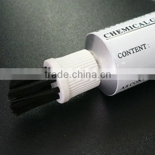 Reusable Tube Brush Applicator Cap, Aluminum Tube With Brush