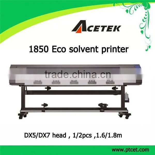 Digital Large Format Eco Solvent Pvc Sticker Printer