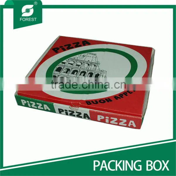 LARGE TAKE AWAY SNACK PAPER BOX WHITE PIZZA PACKAGING BOXES photo-2