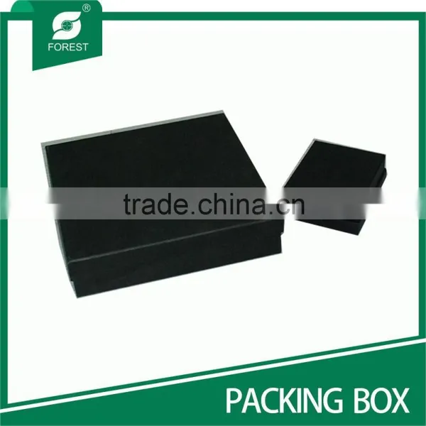 PLAIN PACKING BOX WITH MATT LAMINATION WITH REMOVED LID photo-5