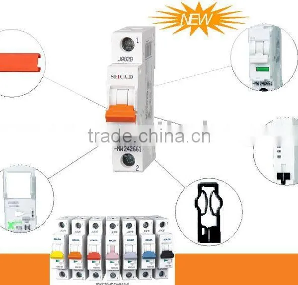 Newest Design Miniature Circuit Breaker with Trigle Indicator and Colorful Handle F7(KS007/009)