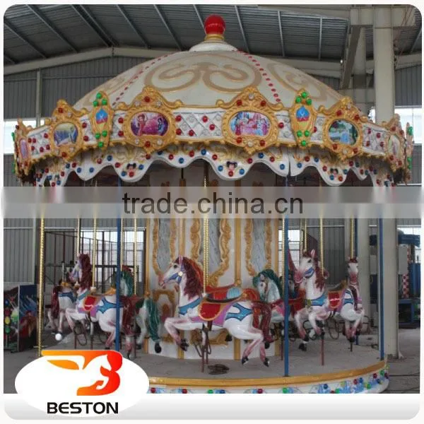 Shopping Mall Indoor Children Amusement Equipment Carousel Rides for Sale photo-2
