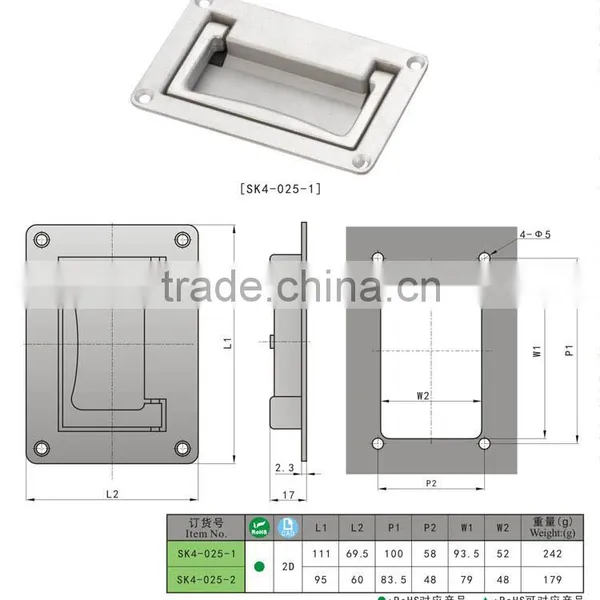 SK4-025 China Manufacturer Folding Handle /container Handle photo-5