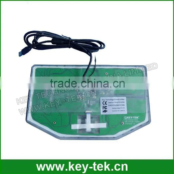 89keys OEM Version Silicone Led Industrial Military Keyboard With Touchpad photo-2