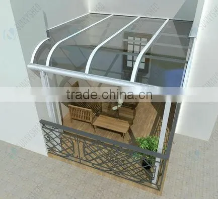 DIY Awning With Aluminum Frame and Polycarbonate Sheet photo-4