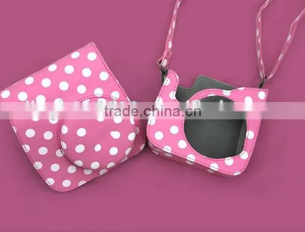 Wholesale Leather Camera Bag for Fujifilm Instax Mini8 in Dongguan