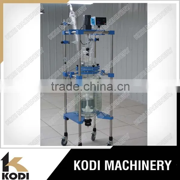 PGR Model Double Layer GG17 Borosilicate Jacketed Glass Lined Reactor Quality Choice