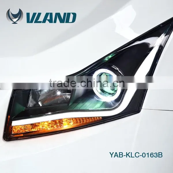 Made in CHina New Type Brighter Light Bar Headlamp Halogen bi Xenon Projector Headlight for Chevrlet Cruze Led Headlight photo-2