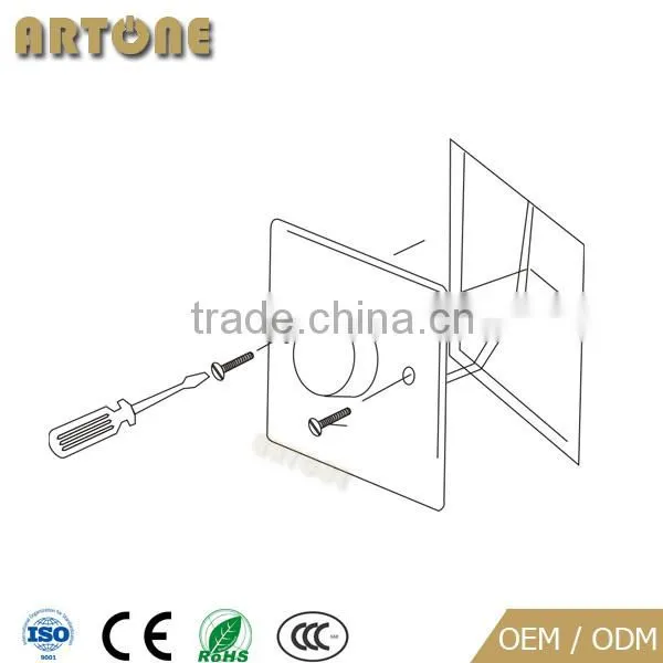 VT-1006 Series Public Address Wired Remote Knob Audio Switch Volume Control for Speaker photo-2