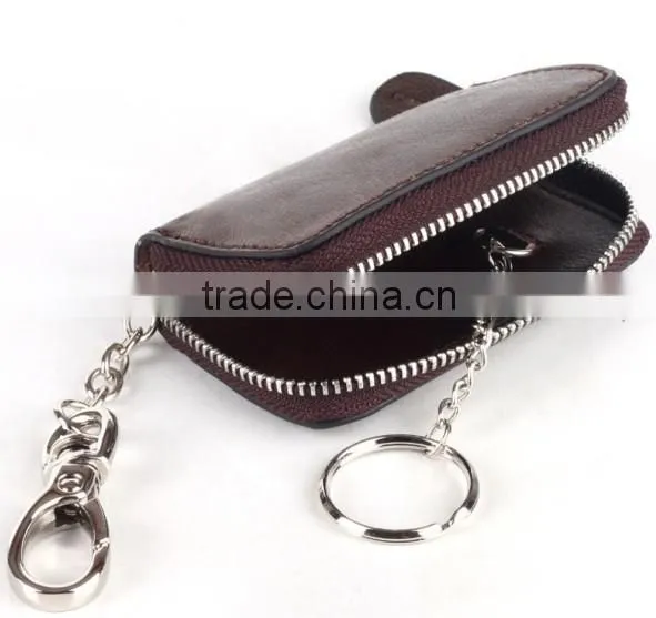 2016 Men's Leather Wallet and Keychain Gift Sets photo-3