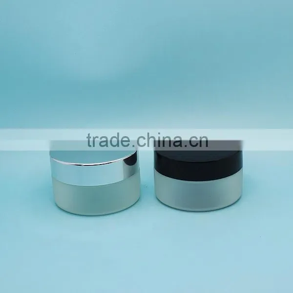 High Quality Plastic Jar With Aluminum Cap, 100ml Plastic Cosmetic Jar photo-3