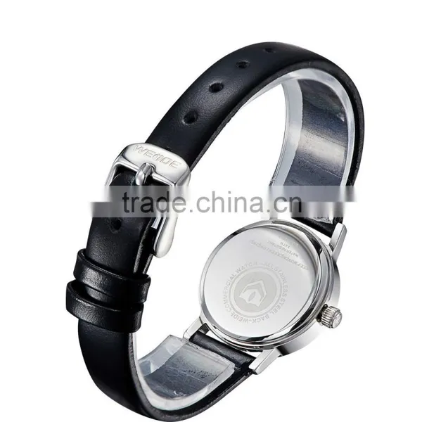 WEIDE 2015 Lady Vogue Leather Sapphire Crystal Watches Prices photo-2