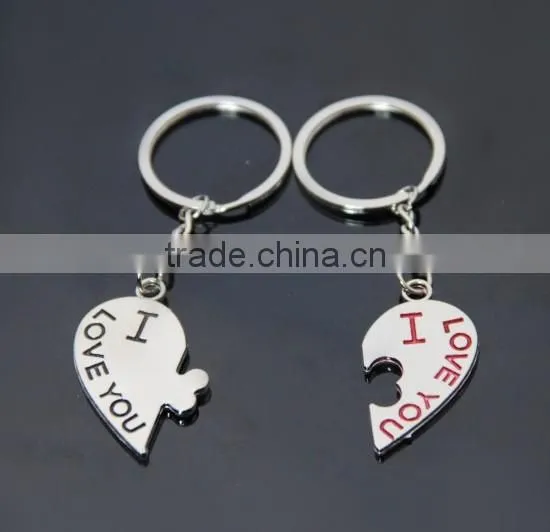 The Shape of Heart Metal Key Chain/creative Metal Key Chain photo-4