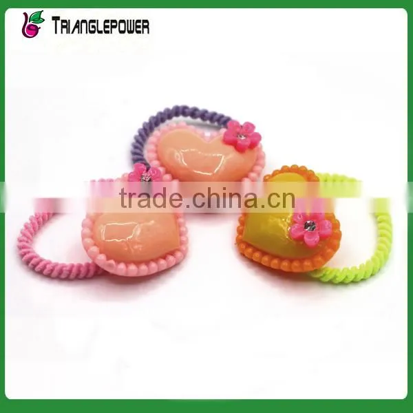 Lovely Candy Colors Apple Design Children Hair Tie Set photo-3