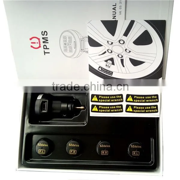 Car Diagnostic Tool Cigarette Lighter Charging Tyre Pressure Control System Car Tpms Bluetooth photo-6