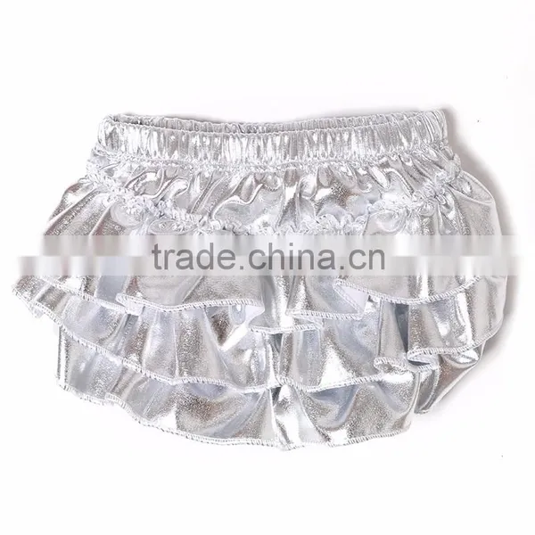 2016 Newborn Baby Kids Shiny Ruffle Shorts Wholesale photo-4