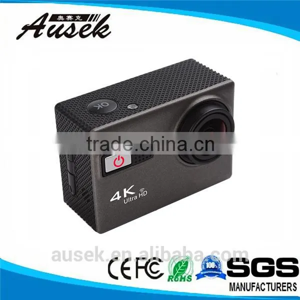 Drone Action Camera Car DVR G o p r o Style Time Lapse 170 Degree 20MP Wifi Action Camera 4k Camera With Waterproof Watch