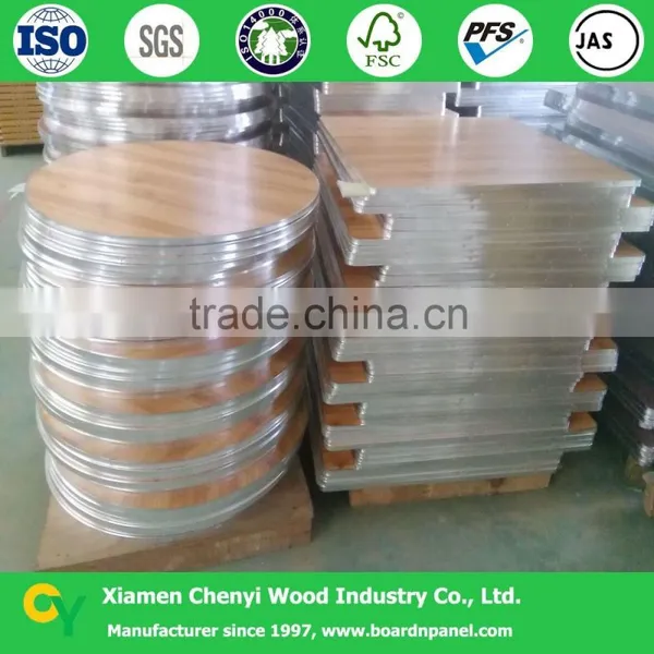 Melamine Veneer Board Wooden Tabletops