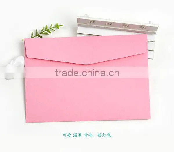 Retro Style A Grade Quality Blank Kraft Envelopes Natural Color Plain Party Gift Paper Bags photo-5