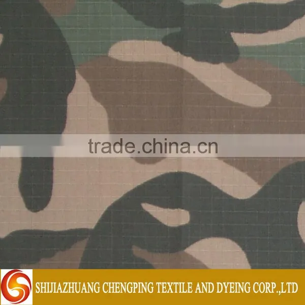 Technical Military Uniform Cvc Ripstop Fabric photo-4