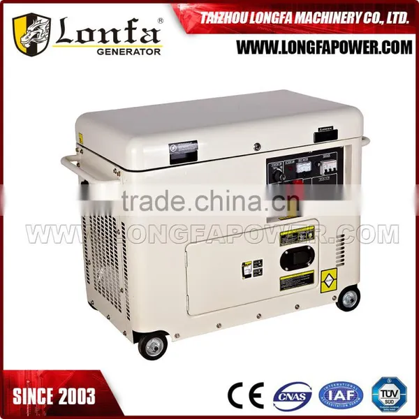 High Quality 7.5KVA Silent Diesel Generator 50Hz 220V Small Silent Diesel Generator photo-2