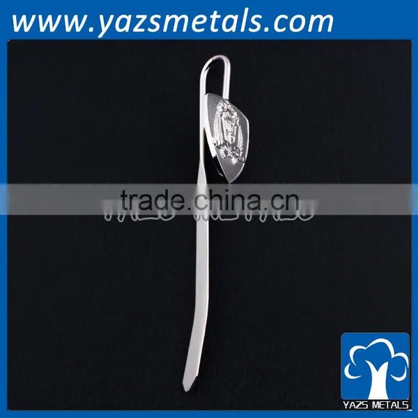 Personalized Sliver Metal Bookmark photo-2