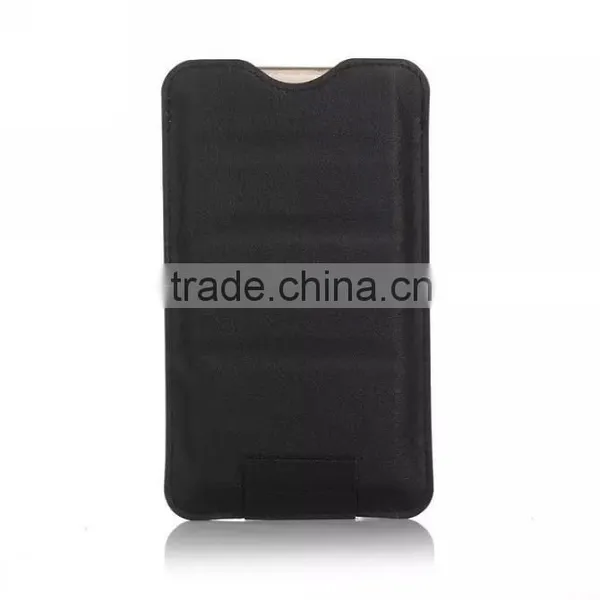 Universal PU Leather Mini Mobile Phone Pouch Cover photo-3