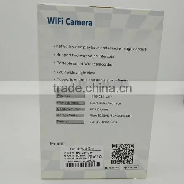 Best Sale 720P Portable Phone Controlled Small Mini WIFI Spy Camera photo-6