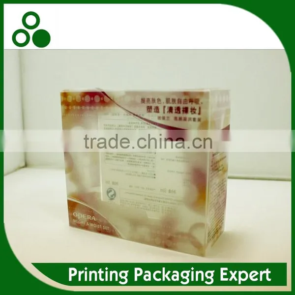 MAKE UP COLOR PRINTING TUCK PET BOX