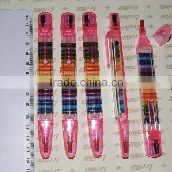 20 Colors Bullet Pencil Crayons for Kids photo-3