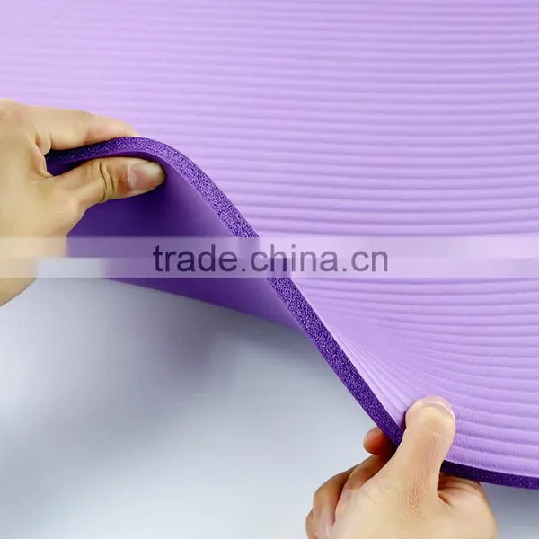 NBR Blue Yoga Mat photo-4