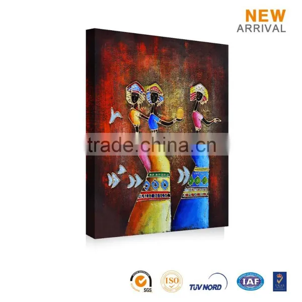 Wholesele Excellent Quality Abstract Woman Figure Oil Painting photo-4