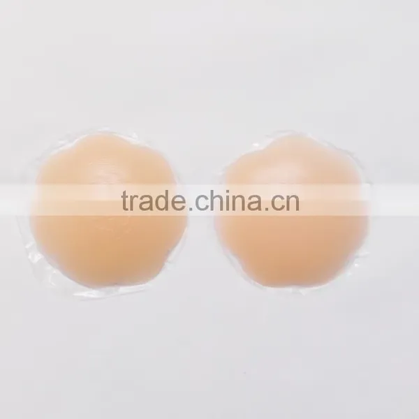 Junyan Hot Sale Adhesive Sexy Nude Silicone Nipple Cover Nipple Pasties photo-2