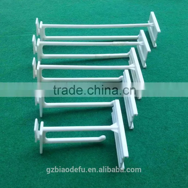 Supermarket Double Wire Plastic Hook With Price Tag photo-2