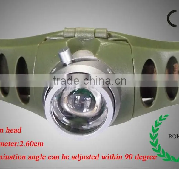 3Watt CREE High Power Rechargeable Led Headlamp With 160 Lumens Outputlamp photo-2