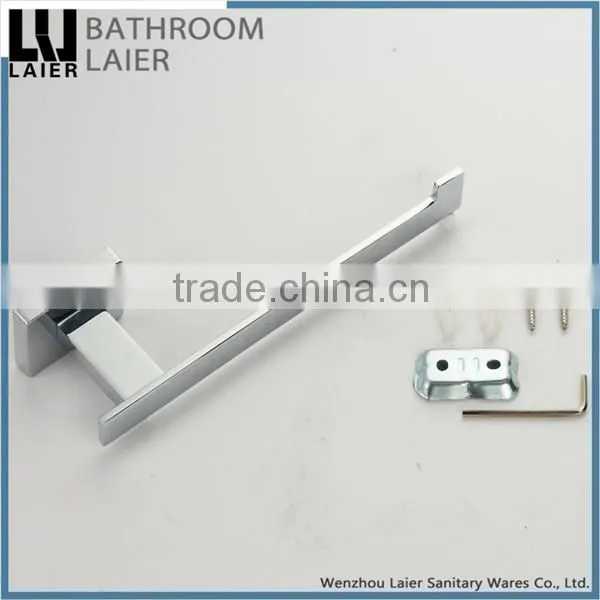 Simple Multi-Purpose Zinc Alloy Chrome Finishing Bathroom Sanitary Items Wall Mounted Toilet Paper Holder photo-5