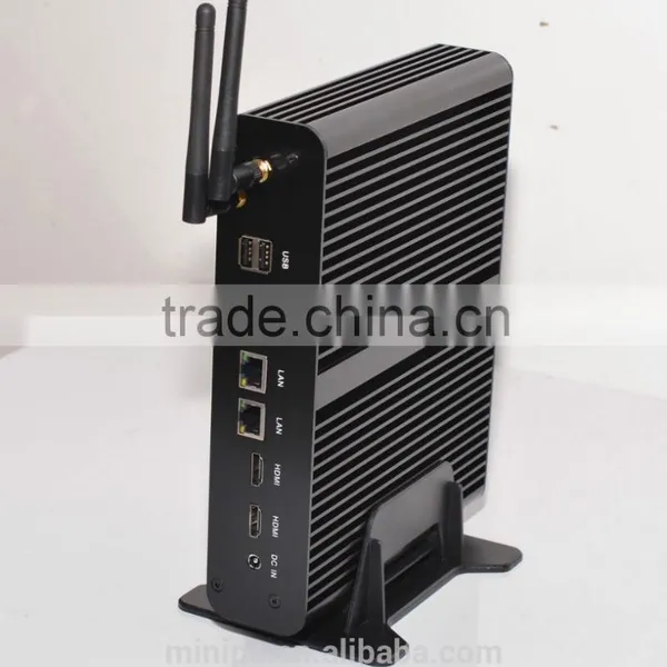 Embeded Fanless Desktop Computer Mini PC Core i7 5500u With With Dual HD Dual COM Dual Lan photo-6